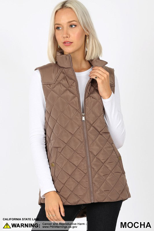 quilted vest 